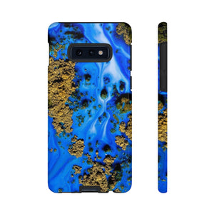 Blue River Ink Art Android Case (Protective) Samsung Galaxy S10E Glossy Phone Case