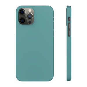 Cadet Blue iPhone Case (Slim) iPhone 12 Pro Glossy Phone Case