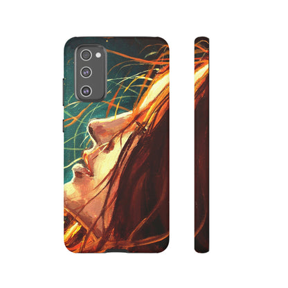 Girl at Night Android Case (Protective) Samsung Galaxy S20 FE Matte Phone Case