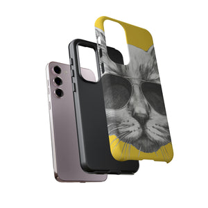 Cool Cat Portrait Android Case (Protective) Phone Case