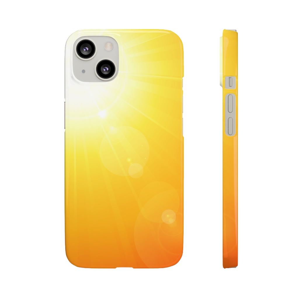 Bright Summer Sun Samsung/iPhone (Slim) Phone Case