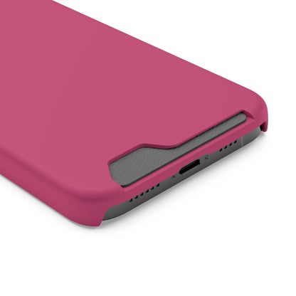 Fuchsia Rose iPhone Case (Card) Phone Case