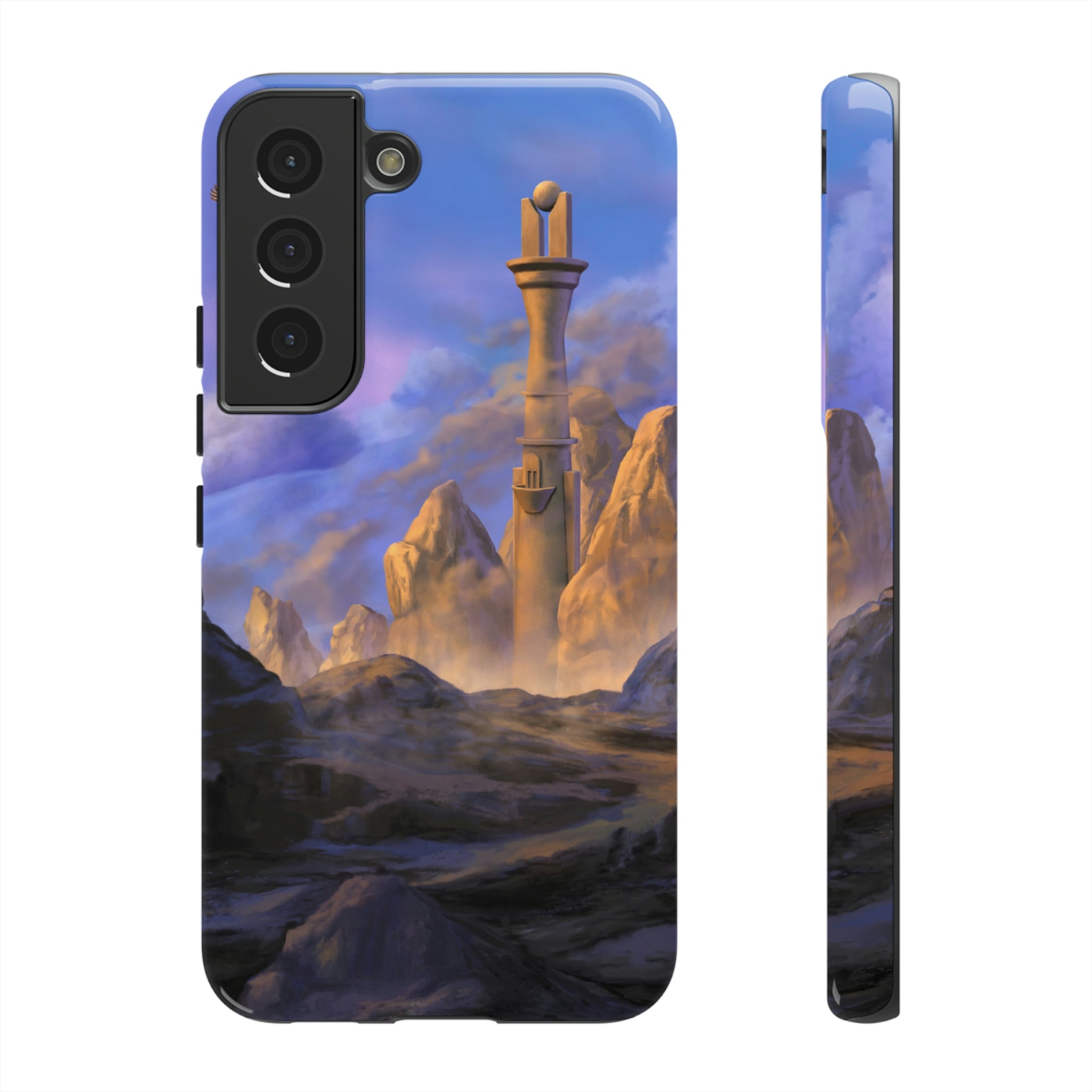 Mysterious Tower Android Case (Protective) Samsung Galaxy S22 Glossy Phone Case