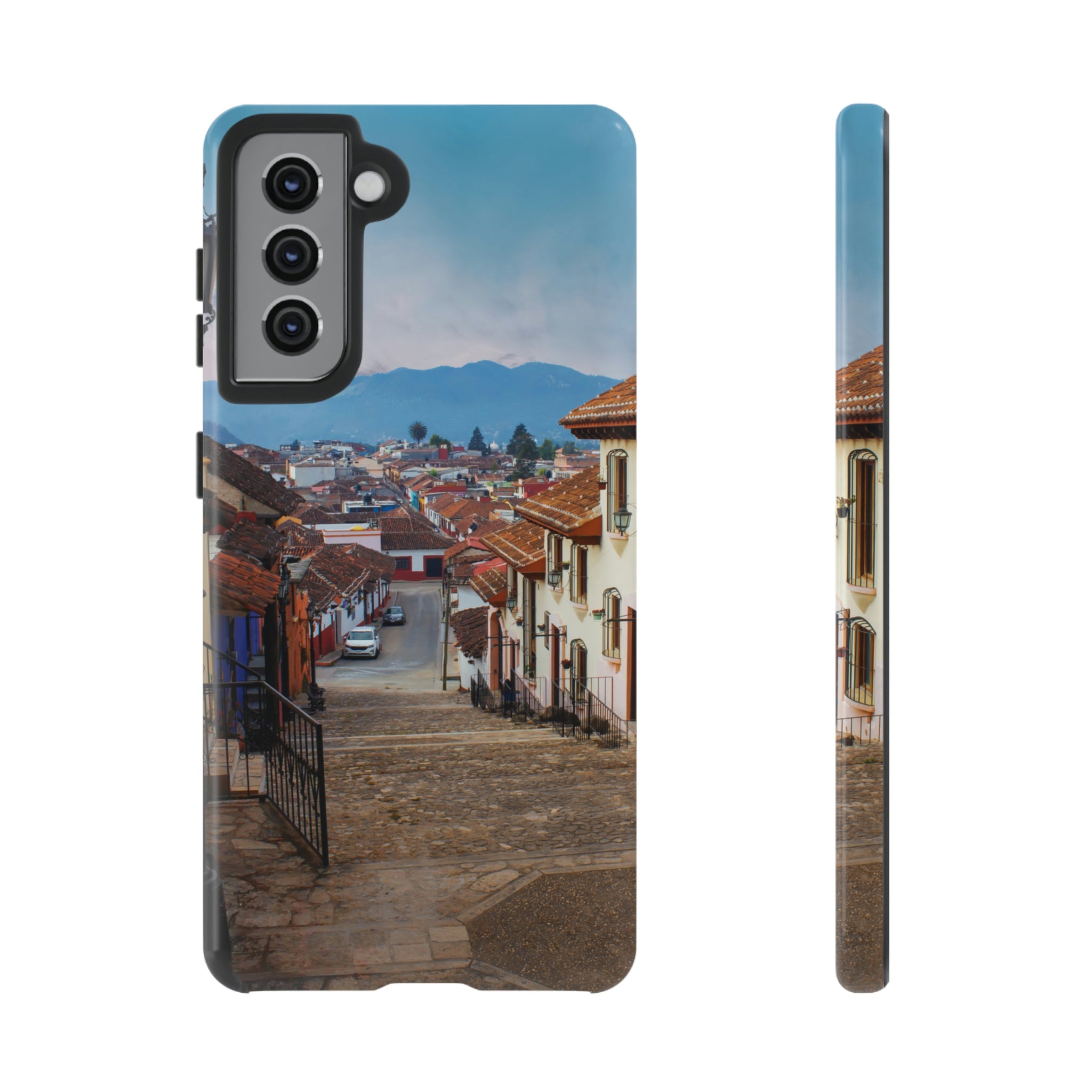 San Cristobal Android Case (Protective) Samsung Galaxy S21 Glossy Phone Case