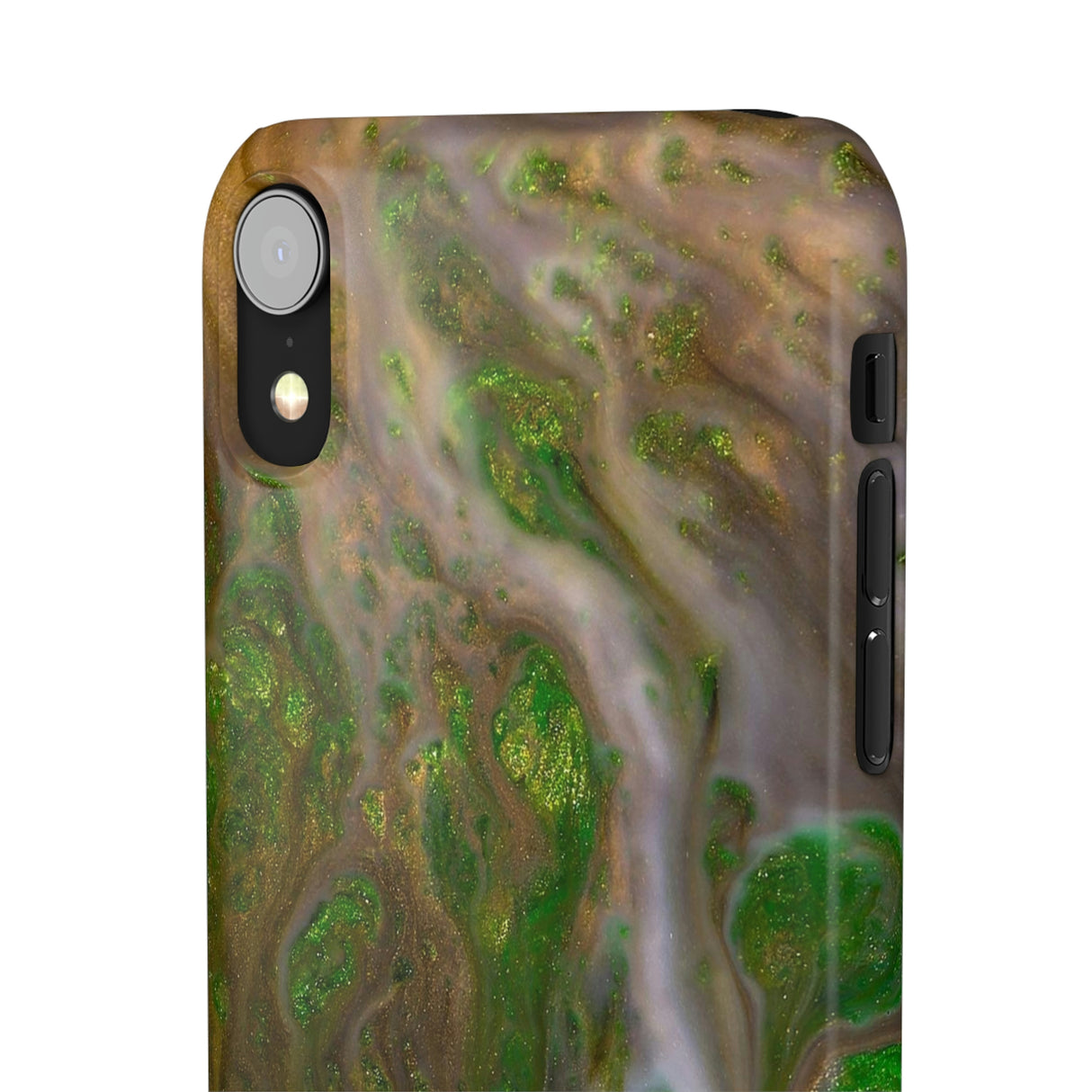 Smaragd Ink Art iPhone Case (Slim) Phone Case