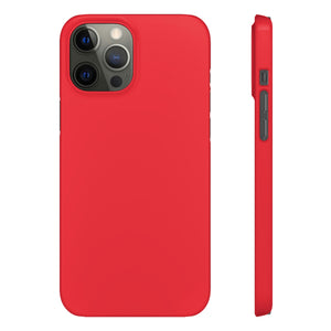 Imperial Red iPhone Case (Slim) iPhone 12 Pro Max Glossy Phone Case