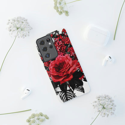 Rola Gothic Flower Samsung Case (Protective) Phone Case