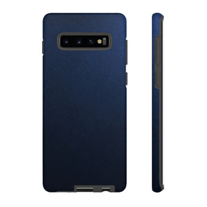 Gradient Black & Blue Android Case (Protective) Samsung Galaxy S10 Plus Matte Phone Case