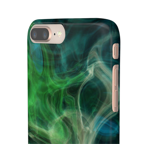 Green Marble iPhone Case (Slim) Phone Case