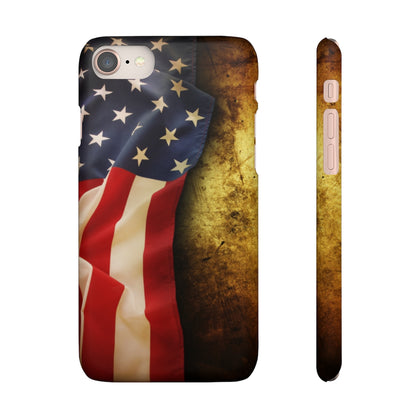 Close up of American flag Samsung/iPhone (Slim) Phone Case