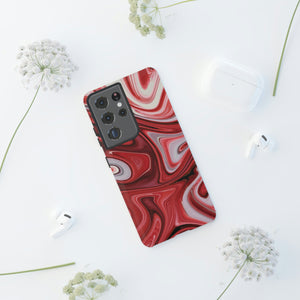 Red White Liquid Android Case (Protective) Phone Case