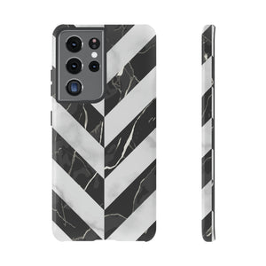 Herringbone Android Case (Protective) Samsung Galaxy S21 Ultra Glossy Phone Case