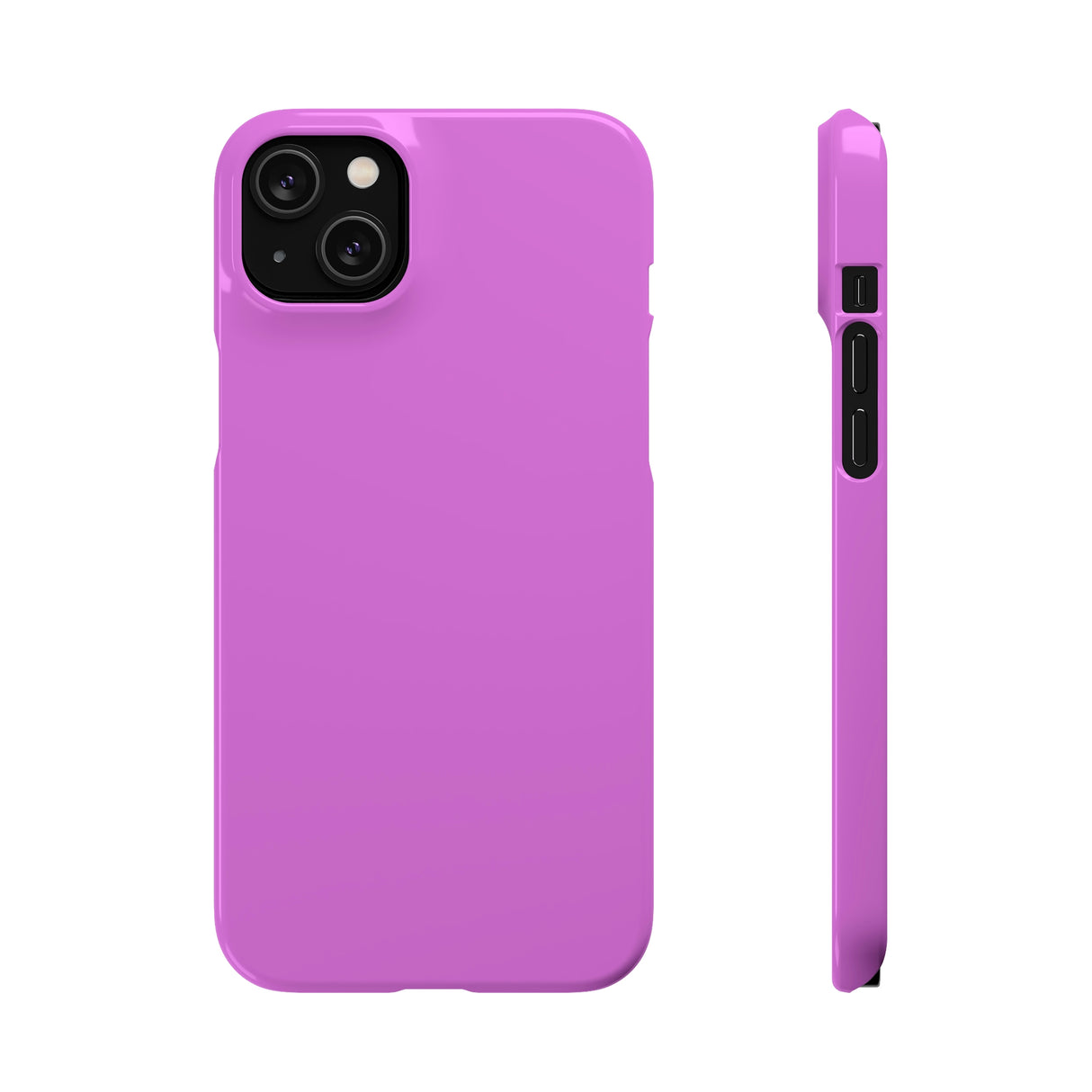 French Mauve iPhone Case (Slim) iPhone 14 Plus Glossy Phone Case