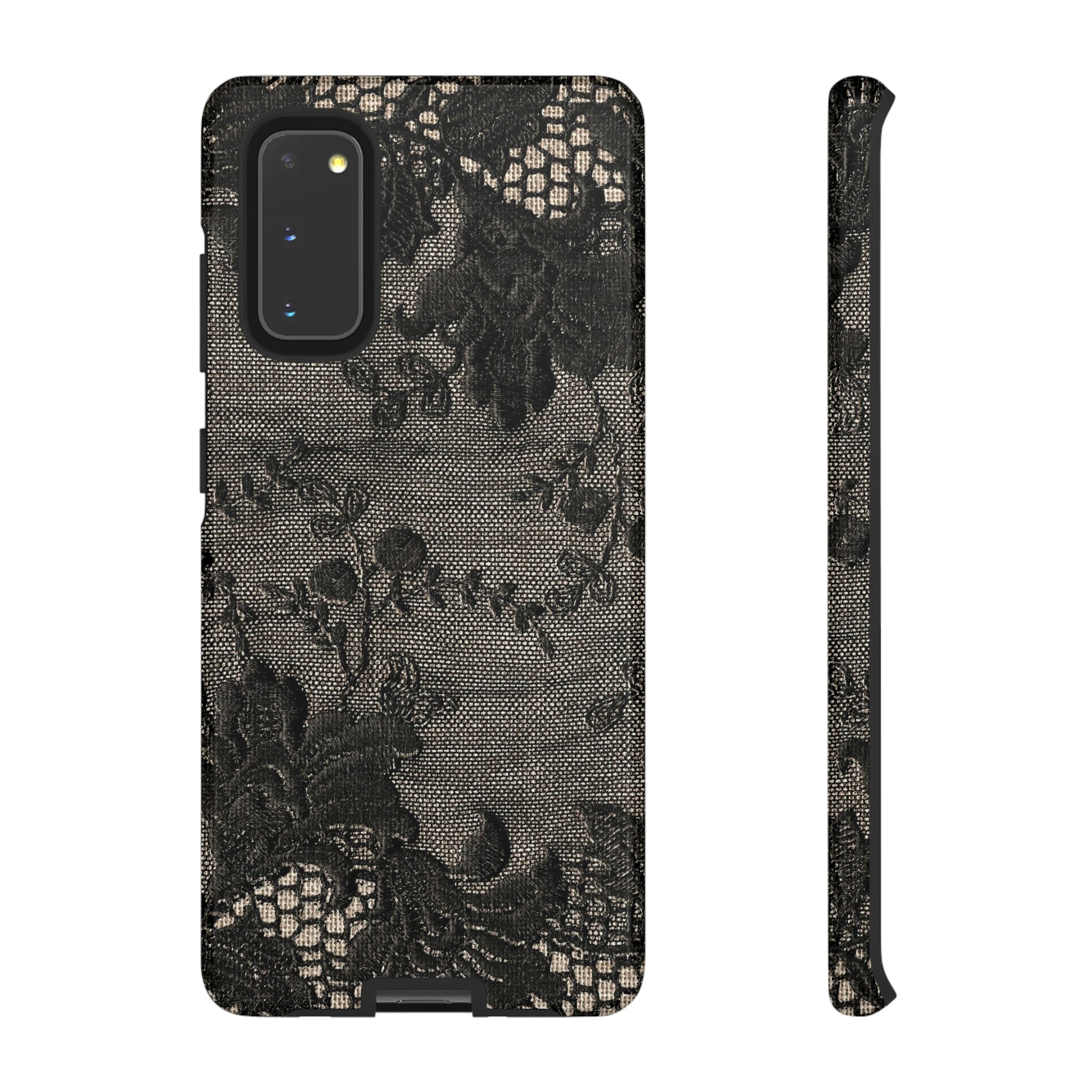 Roclop Gothic Flower Samsung Case (Protective) Samsung Galaxy S20 Glossy Phone Case