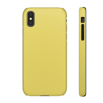 Arylide Yellow iPhone Case (Slim) iPhone X Glossy Phone Case