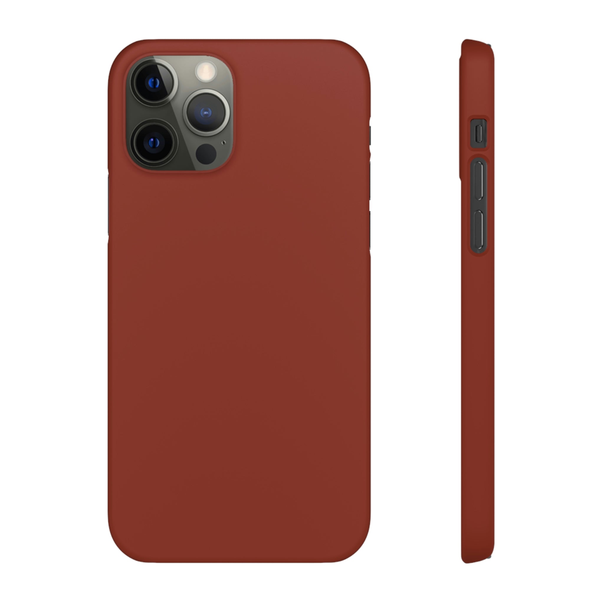 Burnt Umber iPhone Case (Slim) iPhone 12 Pro Matte Phone Case