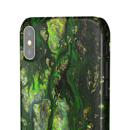 Smaragd Jewel Ink Art iPhone Case (Slim) Phone Case