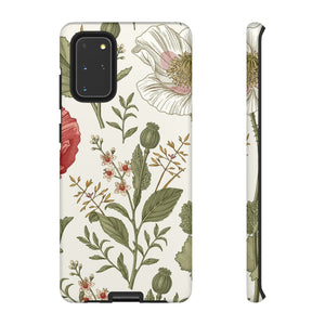 Poppy Vintage Flower Samsung Case (Protective) Samsung Galaxy S20+ Matte Phone Case