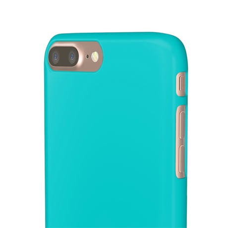 Dark Turquoise iPhone Case (Slim) Phone Case