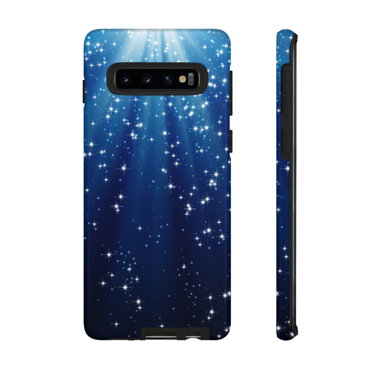 Stars Blue Sky Android Case (Protective) Samsung Galaxy S10 Glossy Phone Case