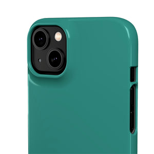 Celadon Green iPhone Case (Slim) Phone Case