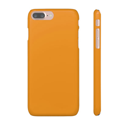 Carrot Orange iPhone Case (Slim) iPhone 7 Plus Glossy Phone Case