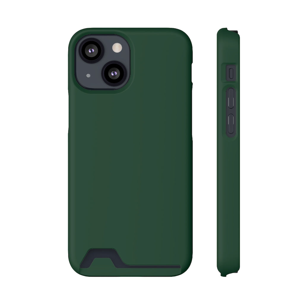 British Racing Green iPhone Case (Card) iPhone 13 Mini Matte With gift packaging Phone Case