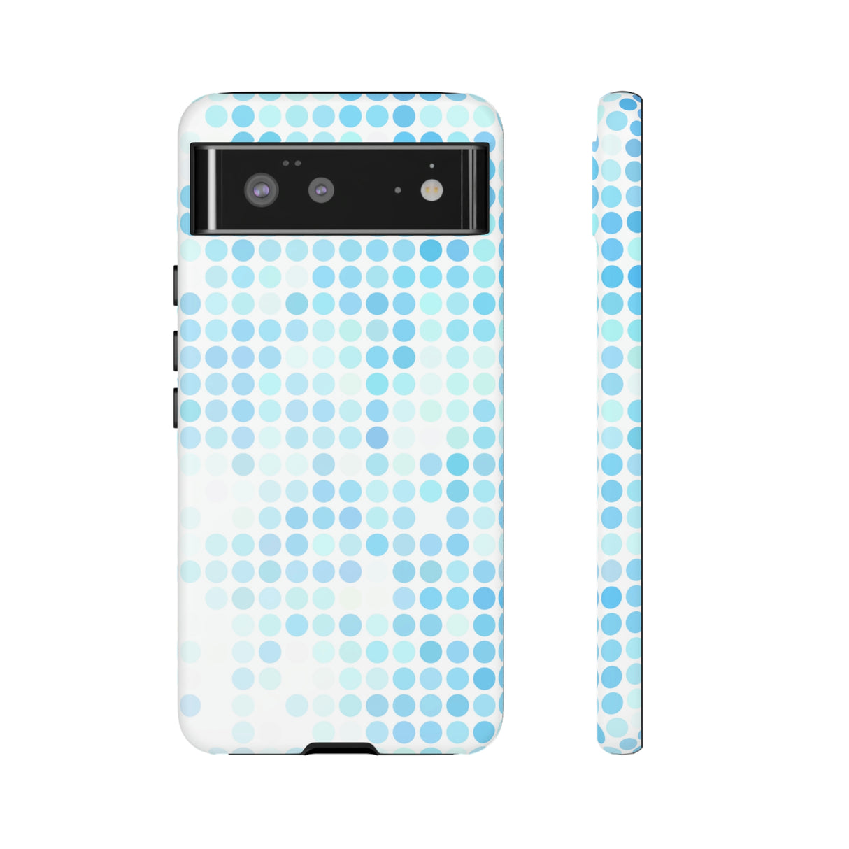 Blue Pixels Android Case (Protective) Google Pixel 6 Matte Phone Case