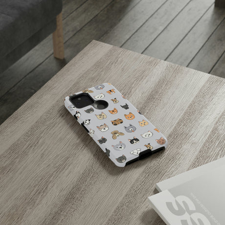 Cats n Dogs Pattern Android Case (Protective) Phone Case