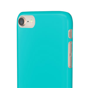 Dark Turquoise iPhone Case (Slim) Phone Case