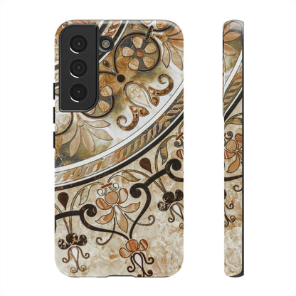 Mosaic Tiles Android Case (Protective) Samsung Galaxy S22 Glossy Phone Case