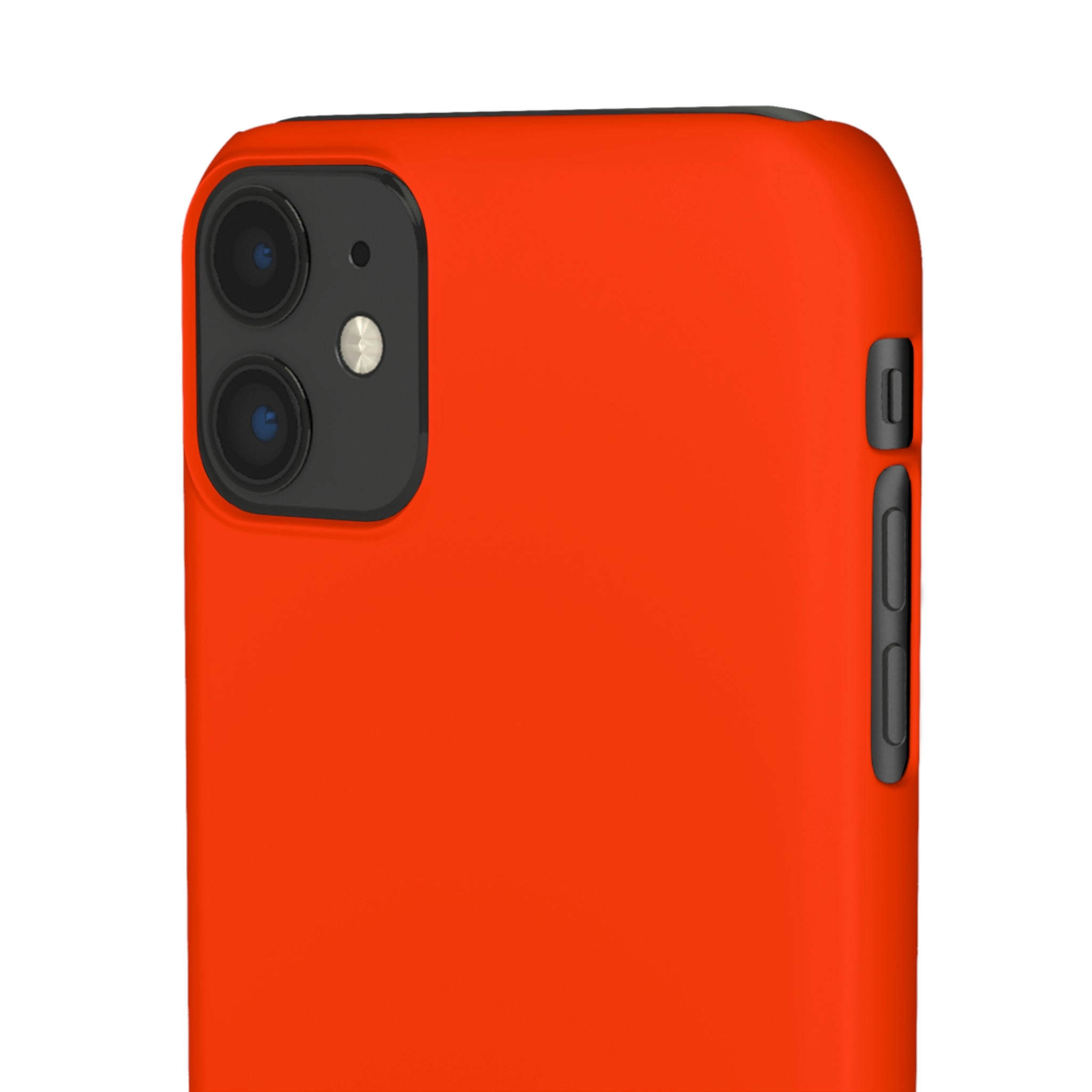 Coquelicot Orange iPhone Case (Slim) Phone Case