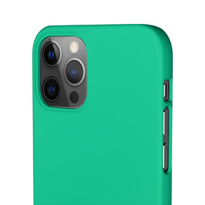 Caribbean Green iPhone Case (Slim) Phone Case