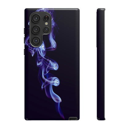 Purple Smoke Android Case (Protective) Samsung Galaxy S22 Ultra Glossy Phone Case