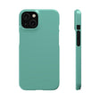 Green Sheen iPhone Case (Slim) iPhone 14 Glossy Phone Case