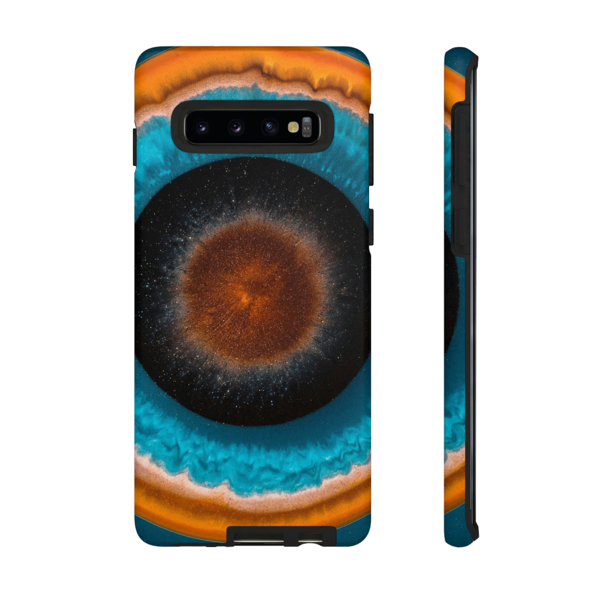 Center of Space Ink Art Android Case (Protective) Samsung Galaxy S10 Matte Phone Case