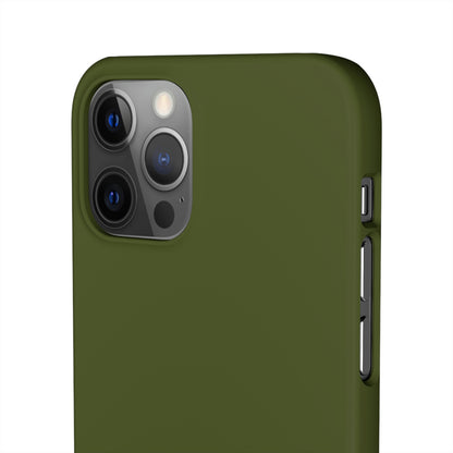 Army Green iPhone Case (Slim) Phone Case