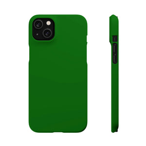 Dark Green iPhone Case (Slim) iPhone 14 Plus Matte Phone Case