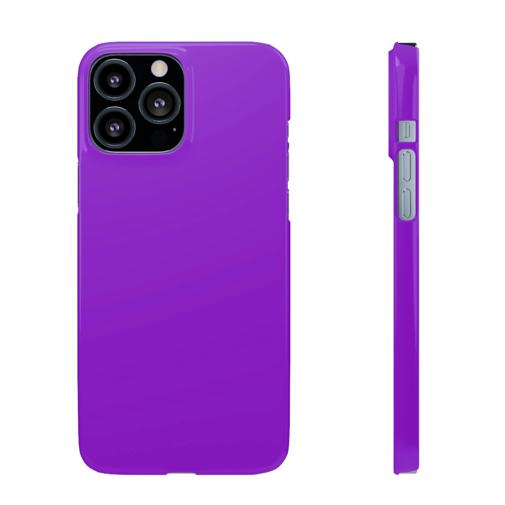 Dark Violet iPhone Case (Slim) iPhone 13 Pro Max Glossy Phone Case