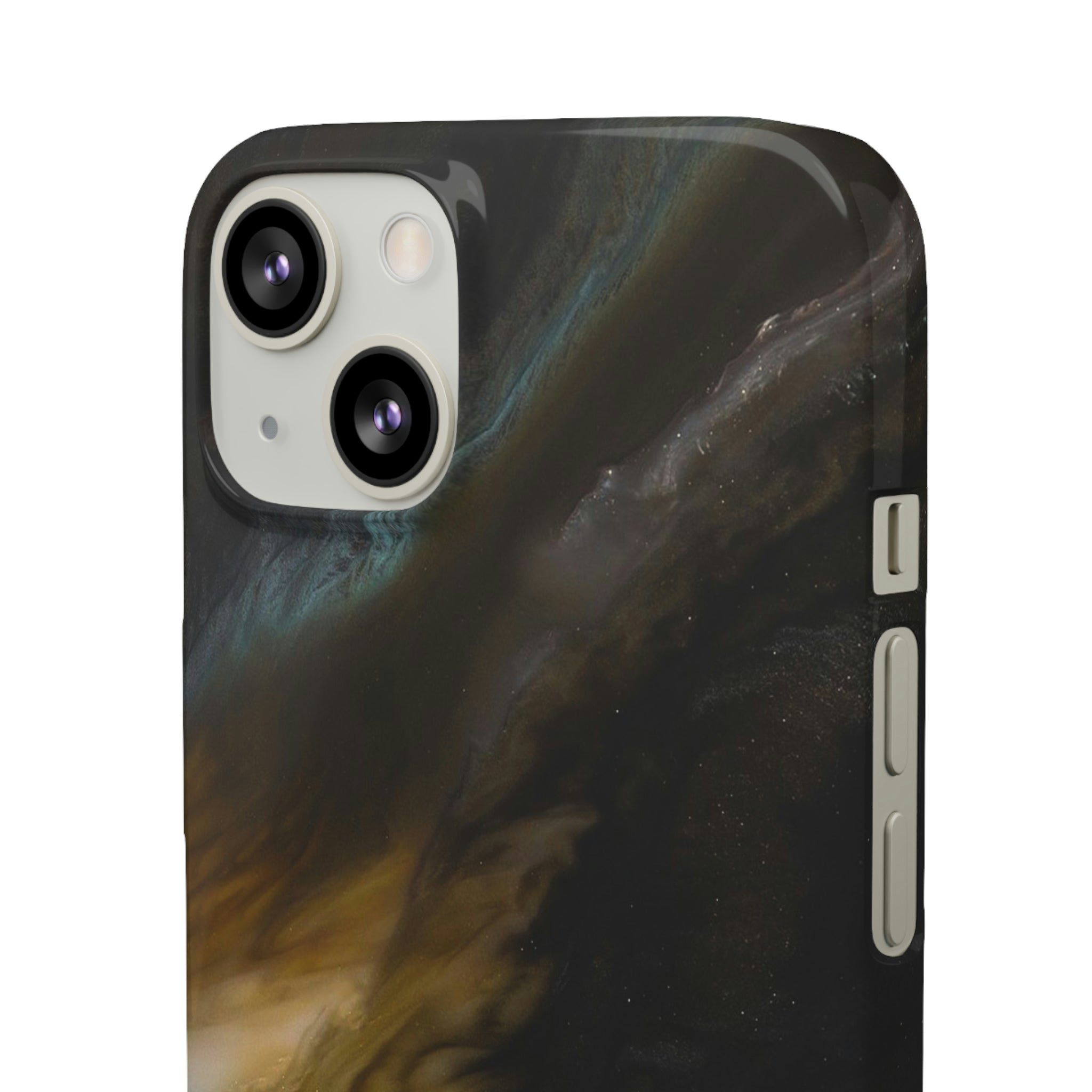 Midnight Shaddow Ink Art iPhone Case (Slim) Phone Case