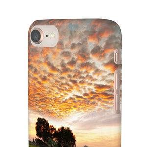 Sunset on the Tropical River Samsung/iPhone (Slim) iPhone 8 Glossy Phone Case