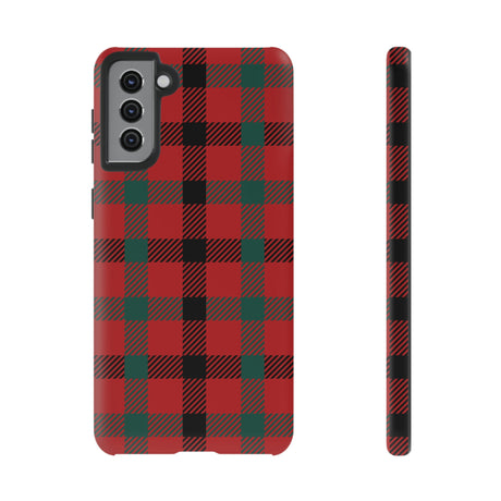 Red Flannel Android Case (Protective) Samsung Galaxy S21 Plus Matte Phone Case