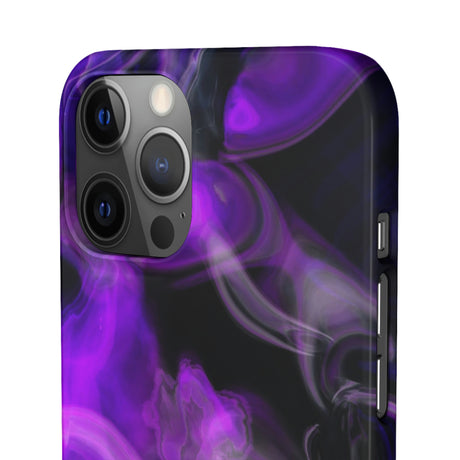 Purple Marble iPhone Case (Slim) Phone Case