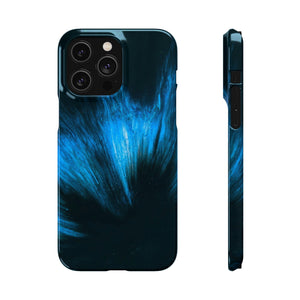 Midnight Shadow Ink Art iPhone Case (Slim) iPhone 14 Pro Max Glossy Phone Case