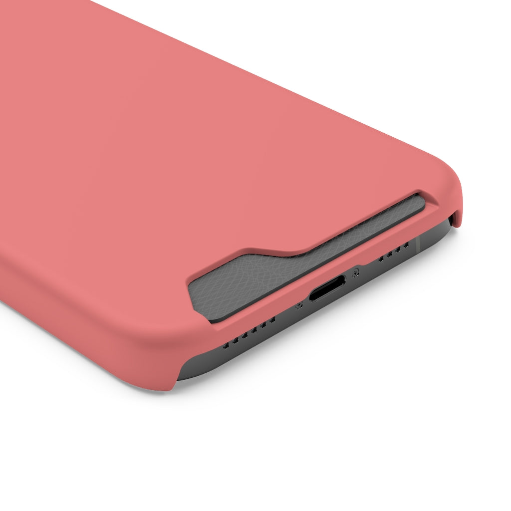 Light Coral iPhone Case (Card) Phone Case