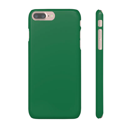 Dark Spring Green iPhone Case (Slim) iPhone 7 Plus Glossy Phone Case