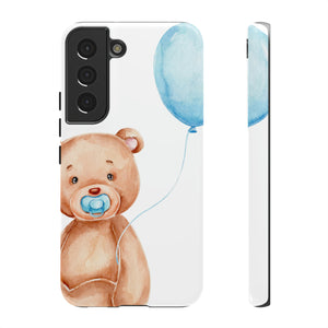 Cute Teddy Bear Android Case (Protective) Samsung Galaxy S22 Glossy Phone Case