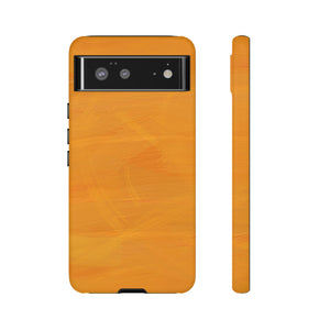 Abstract Orange Android Case (Protective) Google Pixel 6 Matte Phone Case