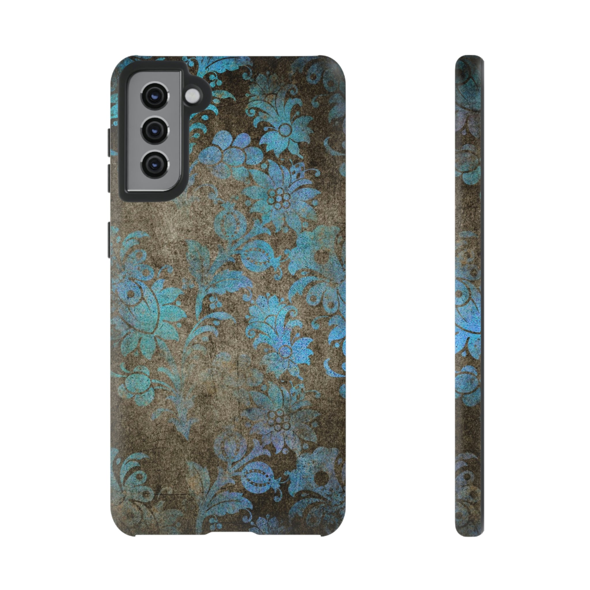 Bigrunge Gothic Flower Samsung Case (Protective) Samsung Galaxy S21 Plus Matte Phone Case