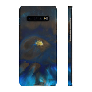 Space Galaxy Ink Art Android Case (Slim) Samsung Galaxy S10 Plus Glossy Phone Case